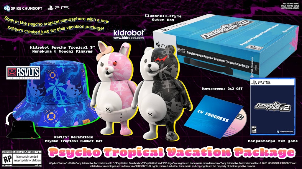 Danganronpa 2: Psycho Tropical Vacation PlayStation 5: $139.99