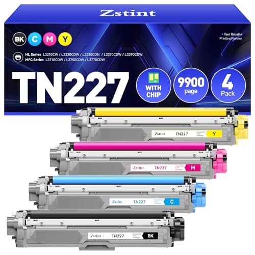 Brother TN227 High Yield Toner Cartridge 4-Pack: $21.98 Brother TN227 High Yield Toner Cartridge 4-Pack: $21.98