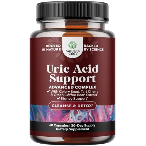 Uric Acid Cleanse Support Supplement 60-Capsule Bottle: $16.99 Uric Acid Cleanse Support Supplement 60-Capsule Bottle: $16.99