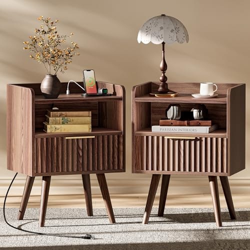 Huuger Nightstand 2-Pack with Charging Station: $99.98 Huuger Nightstand 2-Pack with Charging Station: $99.98