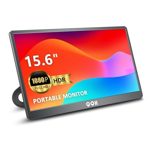 QQH Z1-9-G 15.6-inch 1080p FHD IPS Portable Monitor: $59.49