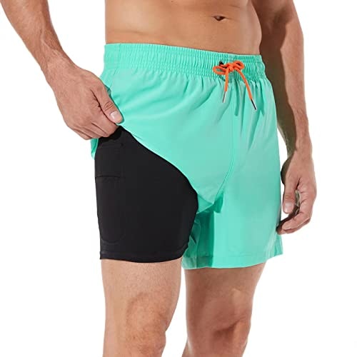 Brisira Men's 5-inch Inseam Swim Trunks: $28.89 Brisira Men's 5-inch Inseam Swim Trunks: $28.89
