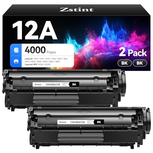 HP 12A Q2612A Black Toner Cartridge 2-Pack: $15.69 HP 12A Q2612A Black Toner Cartridge 2-Pack: $15.69