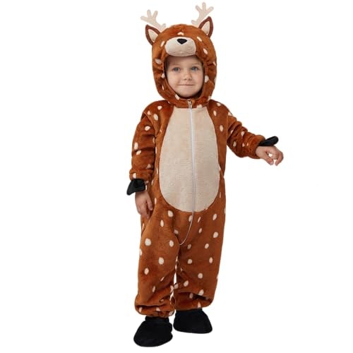 Spooktacular Creations 18-24 Months Reindeer Hooded Jumpsuit Costume: $21.99 Spooktacular Creations 18-24 Months Reindeer Hooded Jumpsuit Costume: $21.99