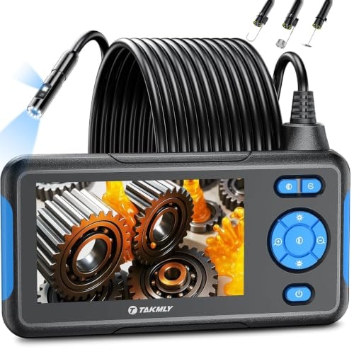 Takmly 4.3-inch Dual Lens 1080p Borescope Inspection Camera 16.4ft: $28.99 Takmly 4.3-inch Dual Lens 1080p Borescope Inspection Camera 16.4ft: $28.99