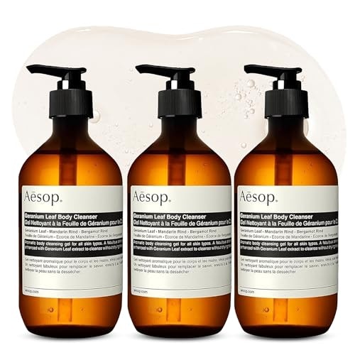 Aesop Geranium Leaf Body Cleanser 500mL 3-Pack: $131.99 Aesop Geranium Leaf Body Cleanser 500mL 3-Pack: $131.99
