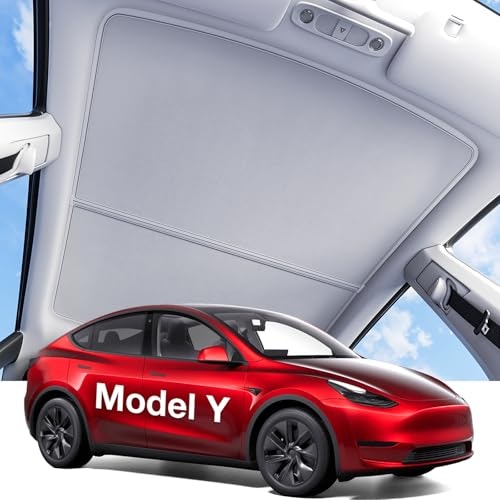 Wigoo Tesla Model Y Roof Sunshade: $42.49 Wigoo Tesla Model Y Roof Sunshade: $42.49