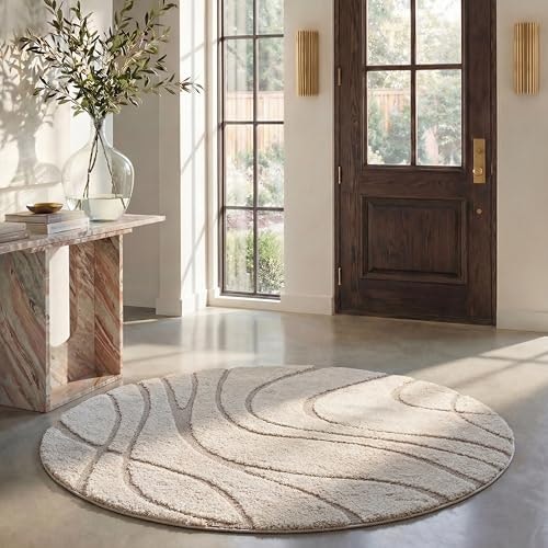 Safavieh Florida Shag 10-Foot Round Abstract Area Rug: $357.83 Safavieh Florida Shag 10-Foot Round Abstract Area Rug: $357.83