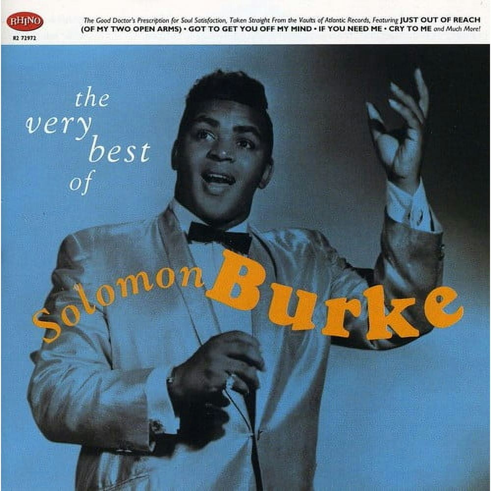 Solomon Burke The Very Best Of Solomon Burke CD: $6.98 Solomon Burke The Very Best Of Solomon Burke CD: $6.98