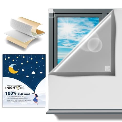 Nighton 40" x 60" Portable Blackout Curtains: $22.94 Nighton 40" x 60" Portable Blackout Curtains: $22.94