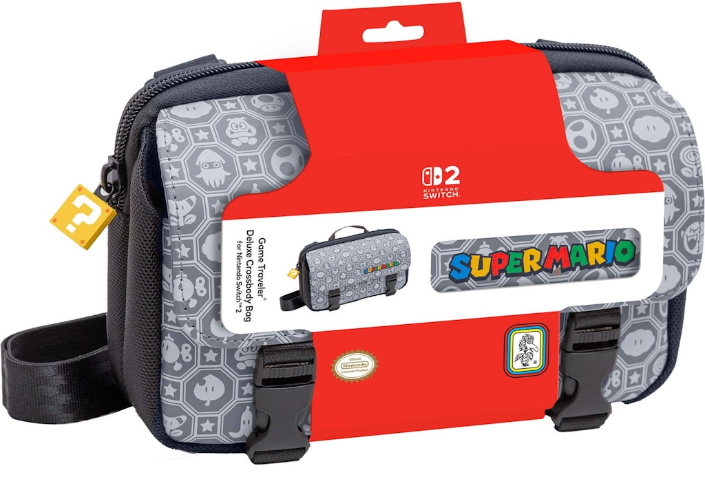 RDS Industries Super Mario Game Traveler Deluxe Crossbody Bag: $34.99