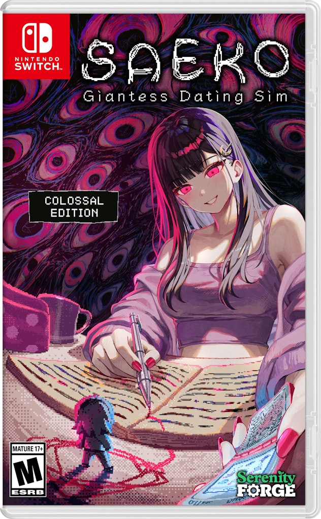 Saeko Giantess Dating Sim Colossal Edition for Nintendo Switch: $44.99 Saeko Giantess Dating Sim Colossal Edition for Nintendo Switch: $44.99