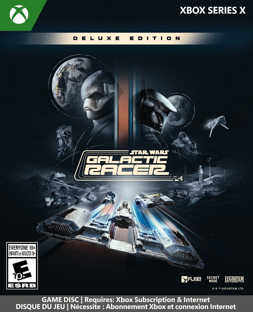 Star Wars Galactic Racer Deluxe Edition for Xbox Series X: $79.99 Star Wars Galactic Racer Deluxe Edition for Xbox Series X: $79.99
