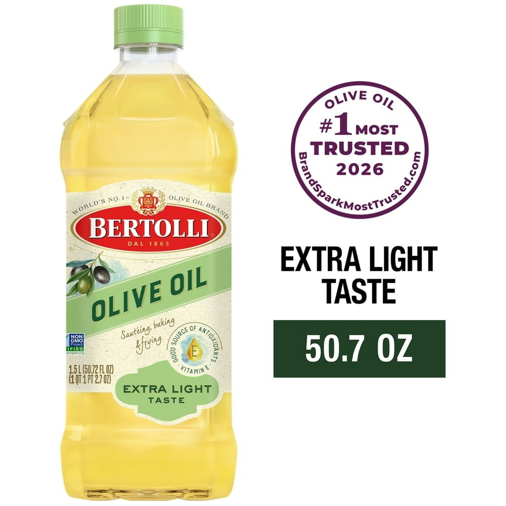 Bertolli Extra Light Olive Oil 50.7-oz.: $16.97 Bertolli Extra Light Olive Oil 50.7-oz.: $16.97