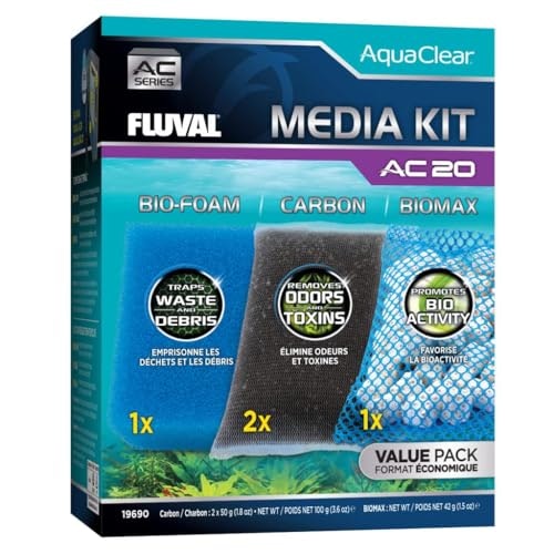 Fluval AC20 Power Filter Media Maintenance Kit: $8.65 Fluval AC20 Power Filter Media Maintenance Kit: $8.65