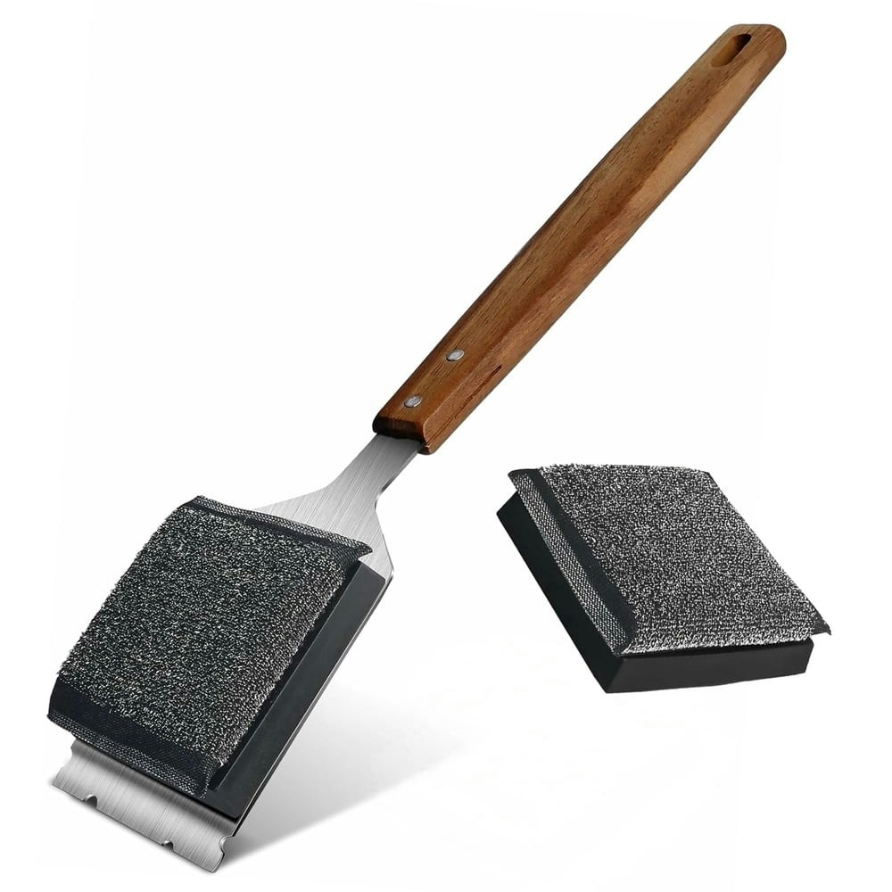 Bristle-Free Grill Brush and Scraper: $19.39 Bristle-Free Grill Brush and Scraper: $19.39