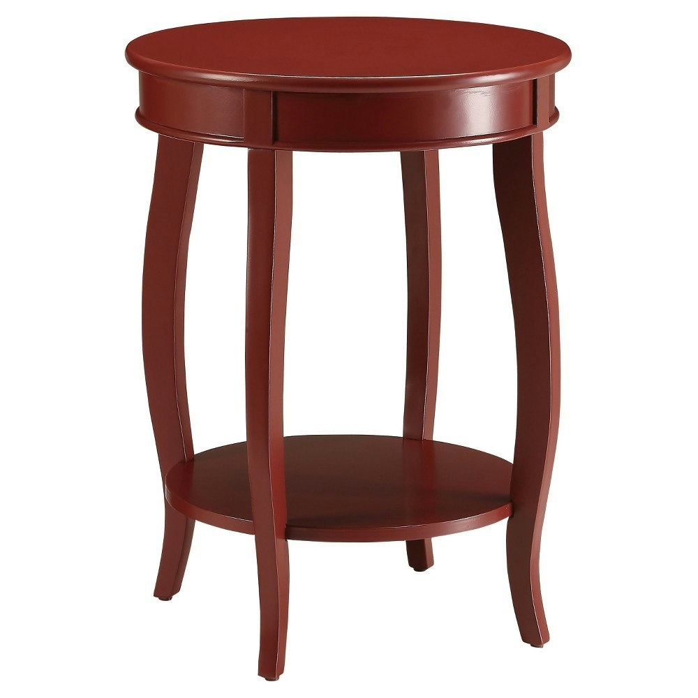 Aberta Round Wood End Table: $70.99 Aberta Round Wood End Table: $70.99