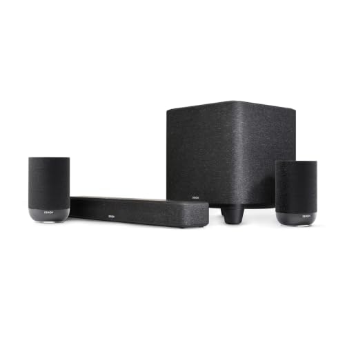 Denon Home Theater Bundle with Sound Bar 550, Subwoofer, and 2 Wireless Speakers: $2,040.26