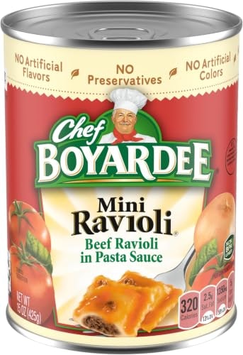 Chef Boyardee Mini Beef Ravioli 15-oz. 6-Pack: $5.70