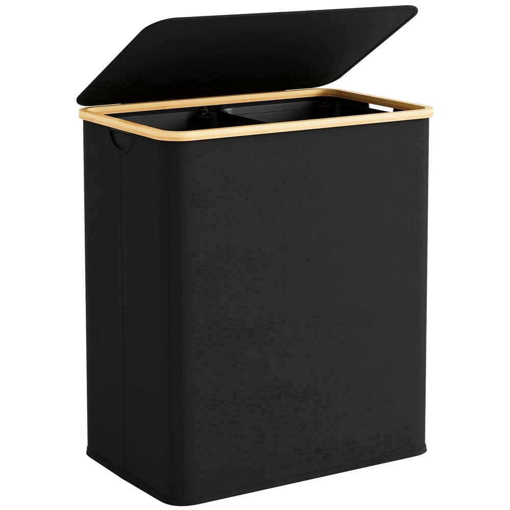 Bgtrend 150L Double Laundry Basket with Lid: $27.99 Bgtrend 150L Double Laundry Basket with Lid: $27.99