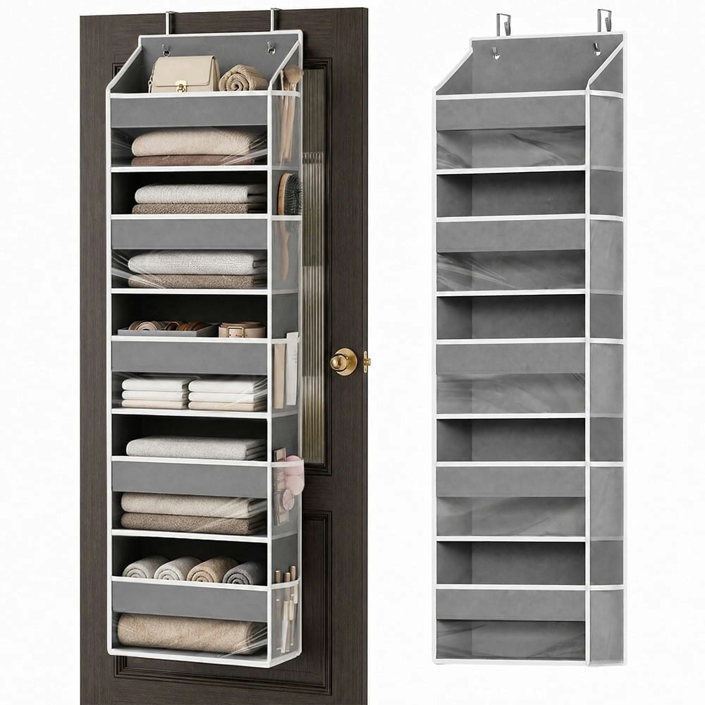 Plumebay Over-the-Door 5-Layer Organizer: $15.99