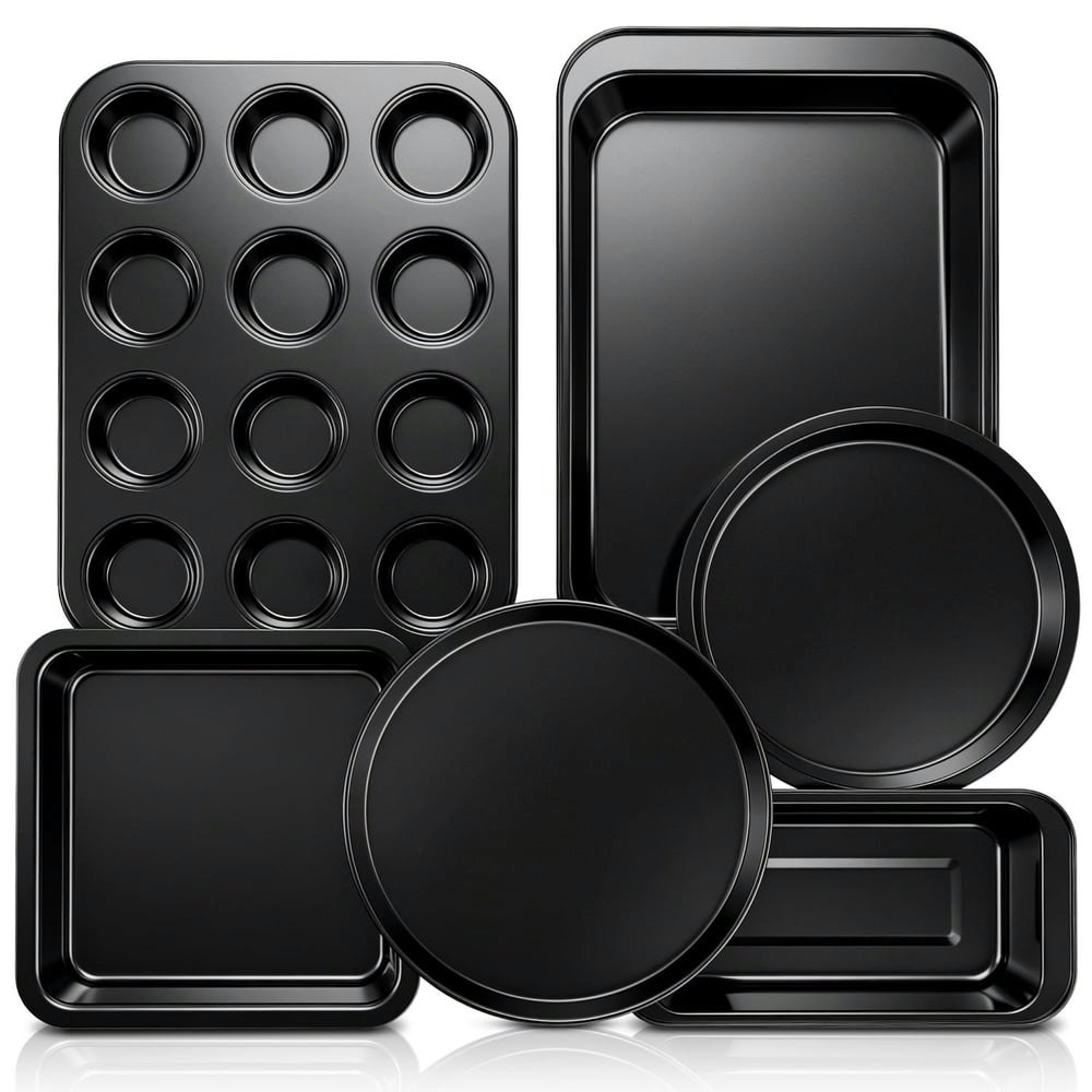 Tinana 6-Piece Nonstick Carbon Steel Bakeware Set: $19.99 Tinana 6-Piece Nonstick Carbon Steel Bakeware Set: $19.99