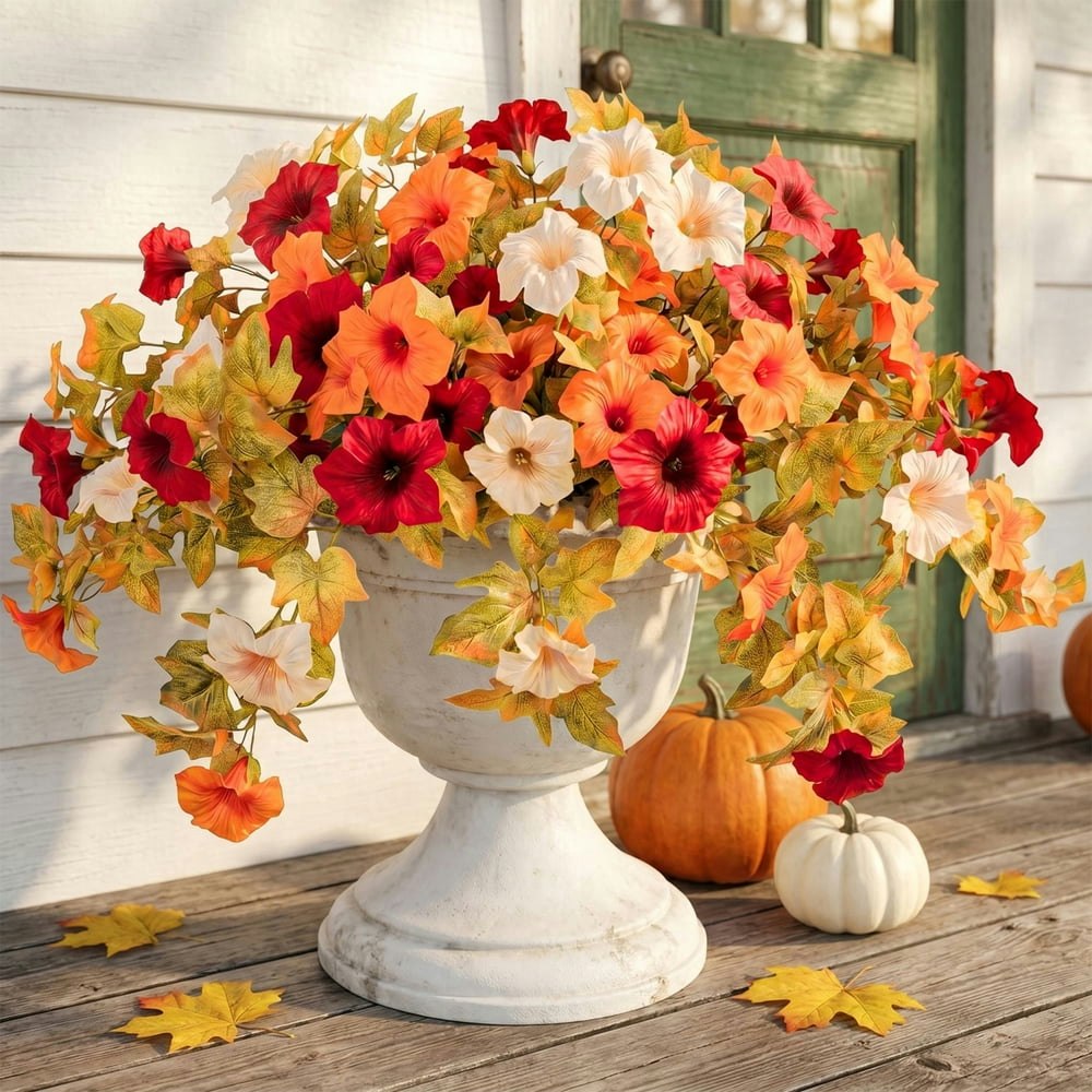 Scidweet Artificial Petunia Silk Flowers 2-Pack: $15.99 Scidweet Artificial Petunia Silk Flowers 2-Pack: $15.99