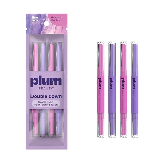 Plum Beauty Double-Sided Dermaplaning Razors 4-Pack: $4.55 Plum Beauty Double-Sided Dermaplaning Razors 4-Pack: $4.55