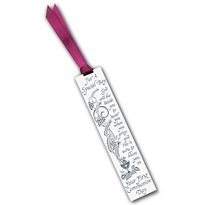 Cathedral Art First Communion Metal Bookmark for $4 + free shipping w/ Prime