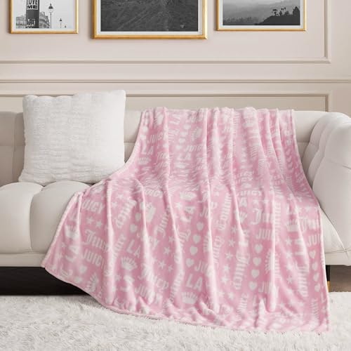 Juicy Couture 50" x 70" Throw Blanket: $21.99 Juicy Couture 50" x 70" Throw Blanket: $21.99