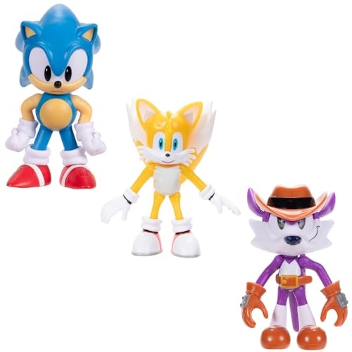 Jakks Pacific Sonic the Hedgehog 2.5-Inch Action Figure 3-Pack: $11.97 Jakks Pacific Sonic the Hedgehog 2.5-Inch Action Figure 3-Pack: $11.97