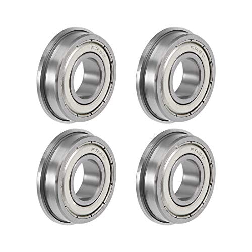 Uxcell 1/2" x 1-1/8" x 5/16" Flanged Ball Bearing 4-Pack: $8.90 Uxcell 1/2" x 1-1/8" x 5/16" Flanged Ball Bearing 4-Pack: $8.90
