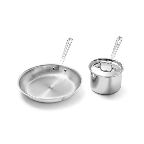 All-Clad D3 Stainless Steel 3-Piece Cookware Set: $284.99 All-Clad D3 Stainless Steel 3-Piece Cookware Set: $284.99