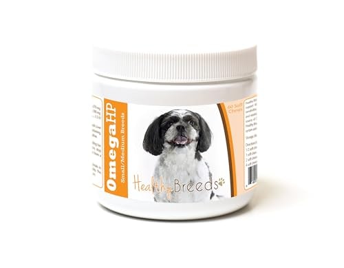 Healthy Breeds Shih-Poo Omega HP Skin and Coat Soft Chews 60-Count: $10.01 Healthy Breeds Shih-Poo Omega HP Skin and Coat Soft Chews 60-Count: $10.01