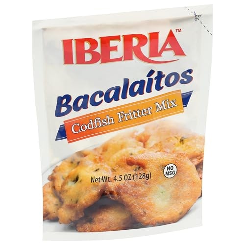 Iberia Bacalaitos Codfish Fritter Mix 4.5-oz.: $2.27 Iberia Bacalaitos Codfish Fritter Mix 4.5-oz.: $2.27