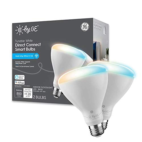 GE Lighting BR30 Tunable White Smart LED Flood Light Bulbs 2-Pack: $10.68 GE Lighting BR30 Tunable White Smart LED Flood Light Bulbs 2-Pack: $10.68