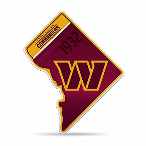 Washington Commanders State Shape Pennant: $4.85