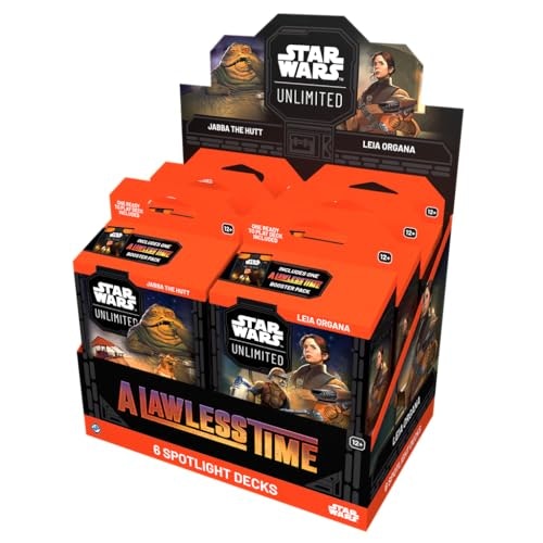 Star Wars: Unlimited TCG A Lawless Time Spotlight Deck Display: $143.94 Star Wars: Unlimited TCG A Lawless Time Spotlight Deck Display: $143.94