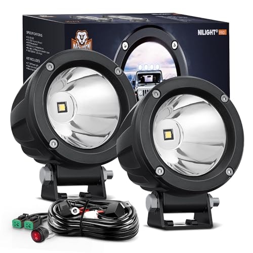 Nilight 3-Inch Round LED Spot Light Pods 2-Pack: $62.98 Nilight 3-Inch Round LED Spot Light Pods 2-Pack: $62.98