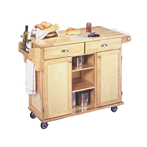 Homestyles Natural Wood Mobile Kitchen Cart: $66.03 Homestyles Natural Wood Mobile Kitchen Cart: $66.03