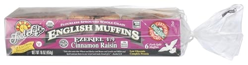 Food For Life Organic Cinnamon Raisin English Muffins 16-Ounce: $6.02 Food For Life Organic Cinnamon Raisin English Muffins 16-Ounce: $6.02