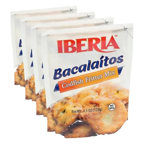 Iberia Codfish Fritter Mix 4.5-oz. 4-Pack: $9.08 Iberia Codfish Fritter Mix 4.5-oz. 4-Pack: $9.08