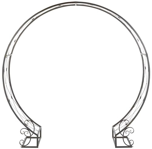 Safavieh Mizell Iron Garden Arbor: $285.89 Safavieh Mizell Iron Garden Arbor: $285.89