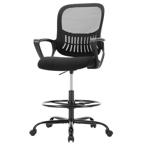 Sweetcrispy Ergonomic Tall Drafting Chair: $64.93 Sweetcrispy Ergonomic Tall Drafting Chair: $64.93