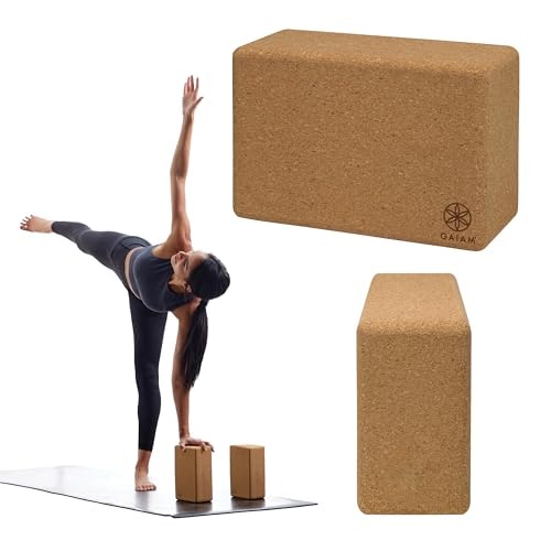 Gaiam 2-Pack Cork Yoga Bricks: $25.56 Gaiam 2-Pack Cork Yoga Bricks: $25.56