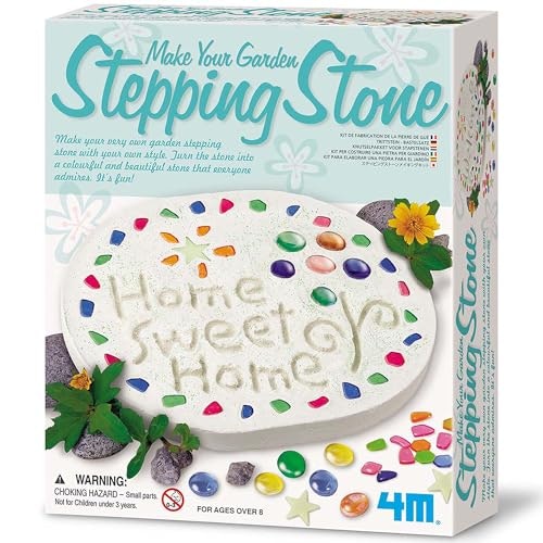 4M Make Your Garden Stepping Stone Craft Kit: $11.68 4M Make Your Garden Stepping Stone Craft Kit: $11.68