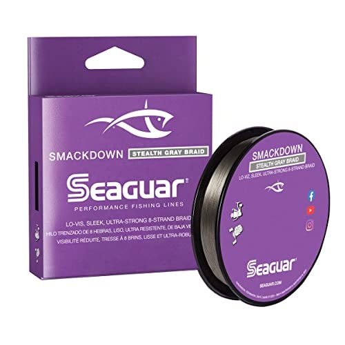 Seaguar Smackdown 15lb 300-Yard Braided Fishing Line: $32.69