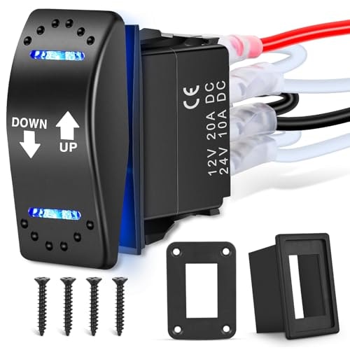 Nilight 20A 12V 7-Pin Momentary Polarity Reverse Rocker Switch: $9.88 Nilight 20A 12V 7-Pin Momentary Polarity Reverse Rocker Switch: $9.88
