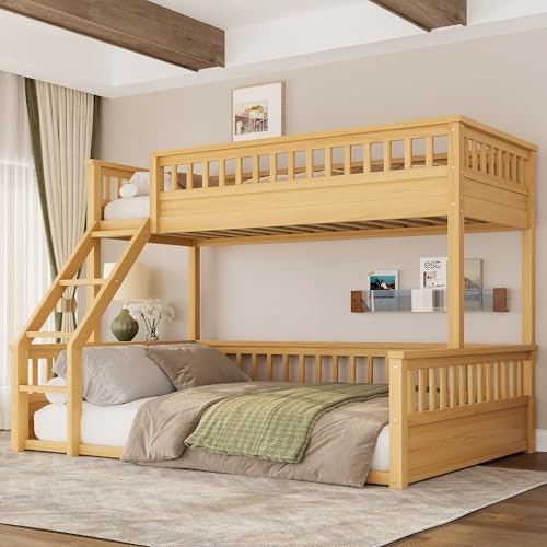 Keiki Twin XL Over Queen Wooden Bunk Bed: $409.99 Keiki Twin XL Over Queen Wooden Bunk Bed: $409.99