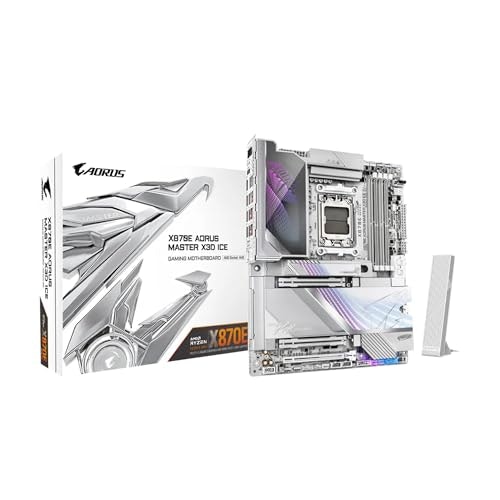 Gigabyte X870E Aorus Master X3D ATX Motherboard: $339.99 Gigabyte X870E Aorus Master X3D ATX Motherboard: $339.99